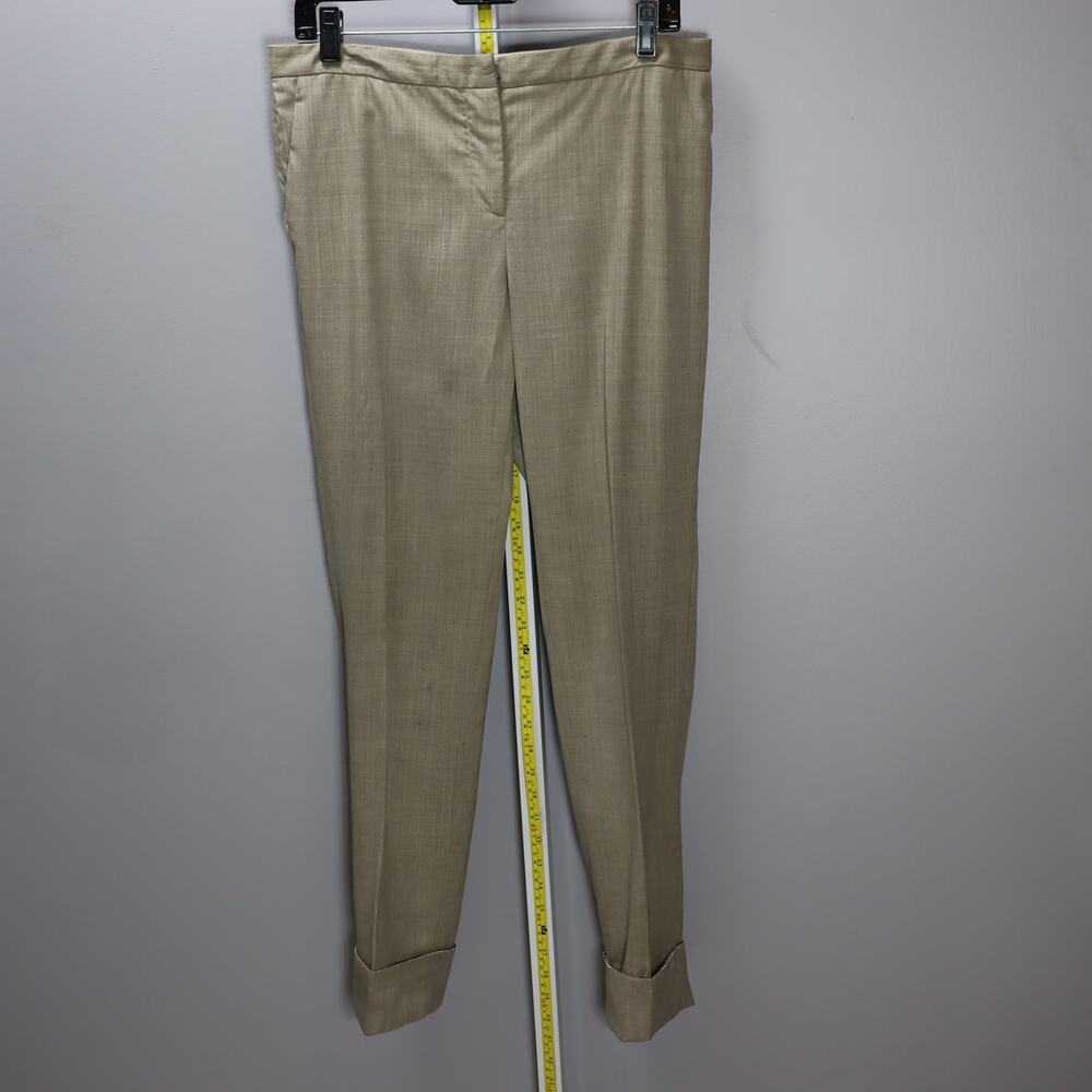Fabiana Filippi Tailored Ankle Pants Rolled Cuff Italy‎ Size 8